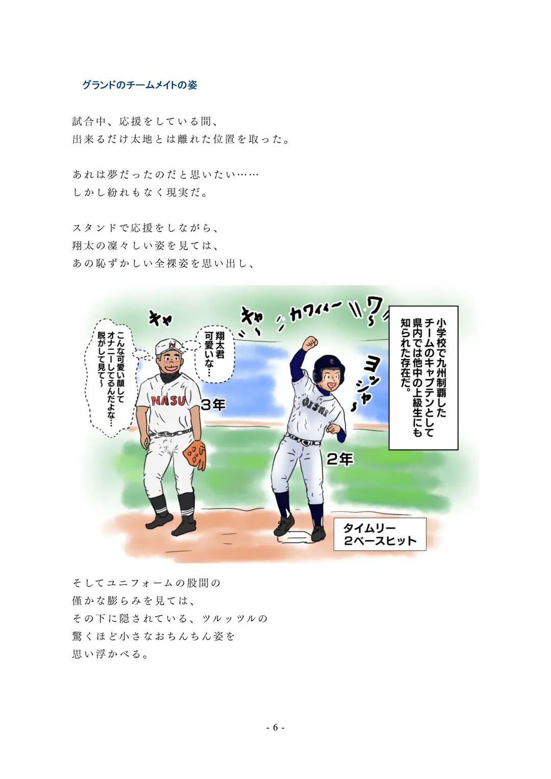 Chijoku no Yakyuubu Yobai Itazura (2) Kai Fhentai - Page 7