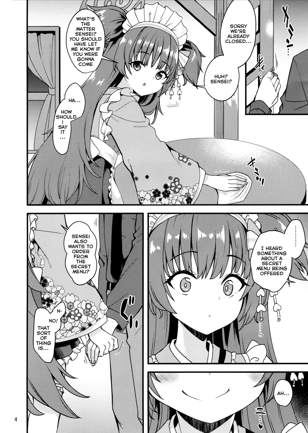 [Gokubuto Mayuge] Momoyo-dou ni wa Ura Menu ga Aru. | Momoyodo's Secret Menu Fhentai - Page 3