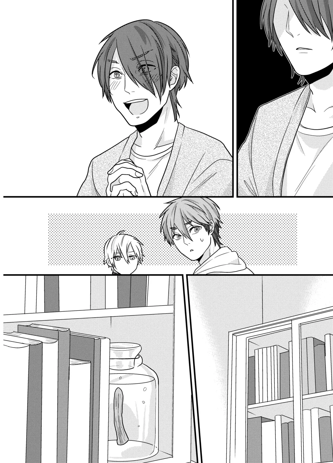 [Ichii Akira] Senpai, Ii Koto Shimasen ka? Jiishiki Kajou na Uke-kun ga Yagai Play de Hajimete o Sasageta Hanashi Fhentai - Page 31