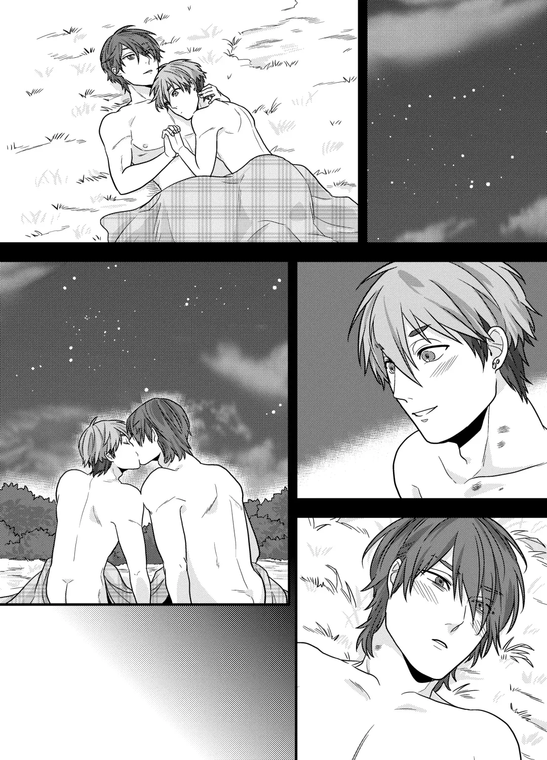 [Ichii Akira] Senpai, Ii Koto Shimasen ka? Jiishiki Kajou na Uke-kun ga Yagai Play de Hajimete o Sasageta Hanashi Fhentai - Page 45