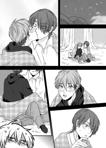 [Ichii Akira] Senpai, Ii Koto Shimasen ka? Jiishiki Kajou na Uke-kun ga Yagai Play de Hajimete o Sasageta Hanashi Fhentai - Page 38