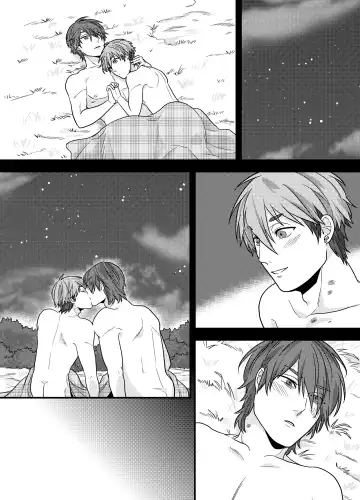 [Ichii Akira] Senpai, Ii Koto Shimasen ka? Jiishiki Kajou na Uke-kun ga Yagai Play de Hajimete o Sasageta Hanashi Fhentai - Page 45