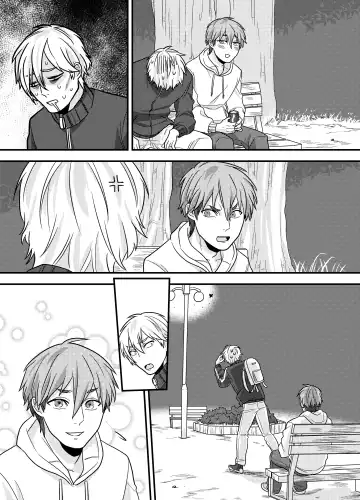 [Ichii Akira] Senpai, Ii Koto Shimasen ka? Jiishiki Kajou na Uke-kun ga Yagai Play de Hajimete o Sasageta Hanashi Fhentai - Page 46