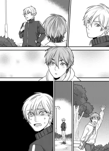 [Ichii Akira] Senpai, Ii Koto Shimasen ka? Jiishiki Kajou na Uke-kun ga Yagai Play de Hajimete o Sasageta Hanashi Fhentai - Page 47