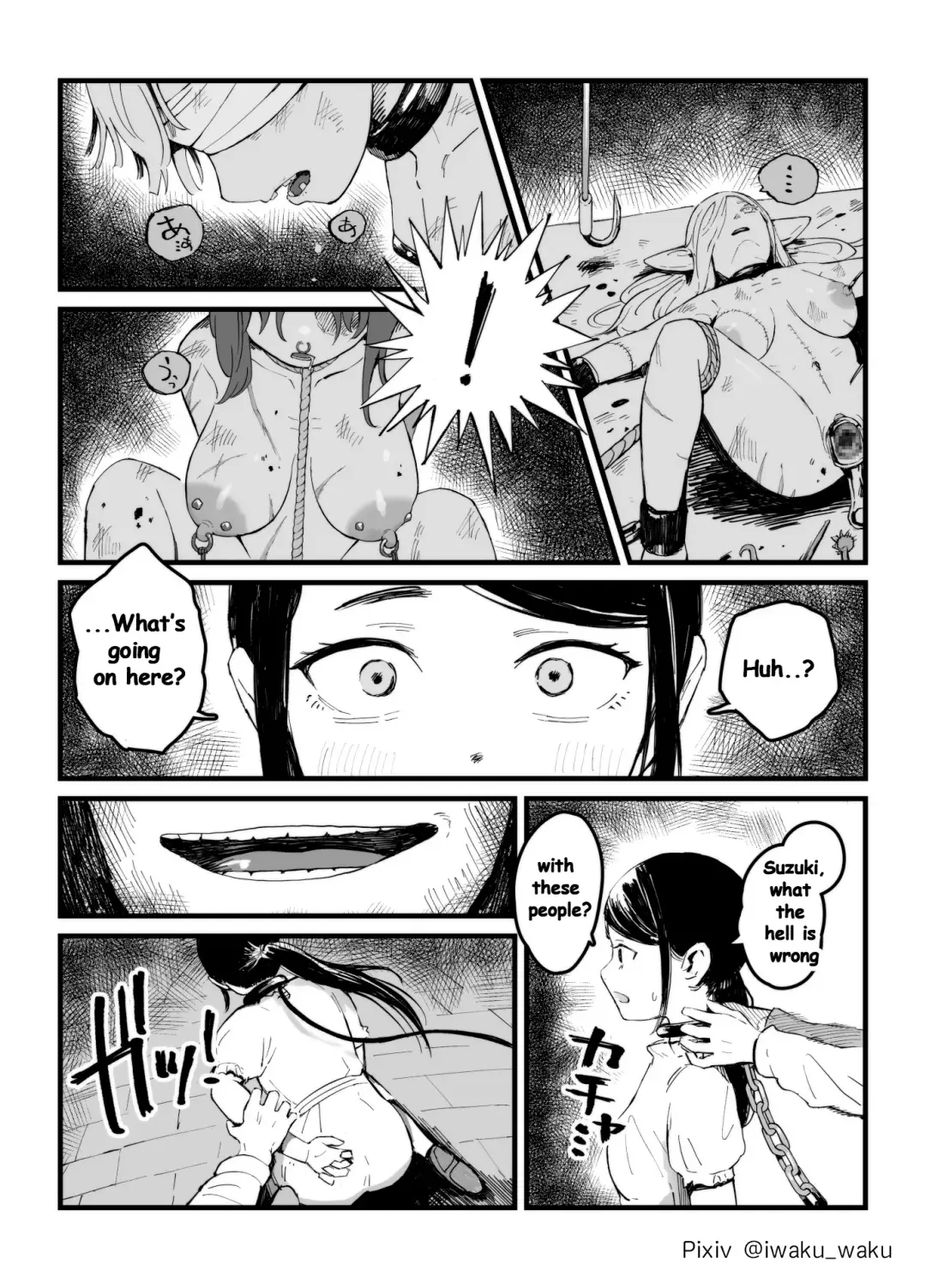 [Iwaku Waku] Isekai JK Sonogo | Isekai JK Afterwards Fhentai - Page 18