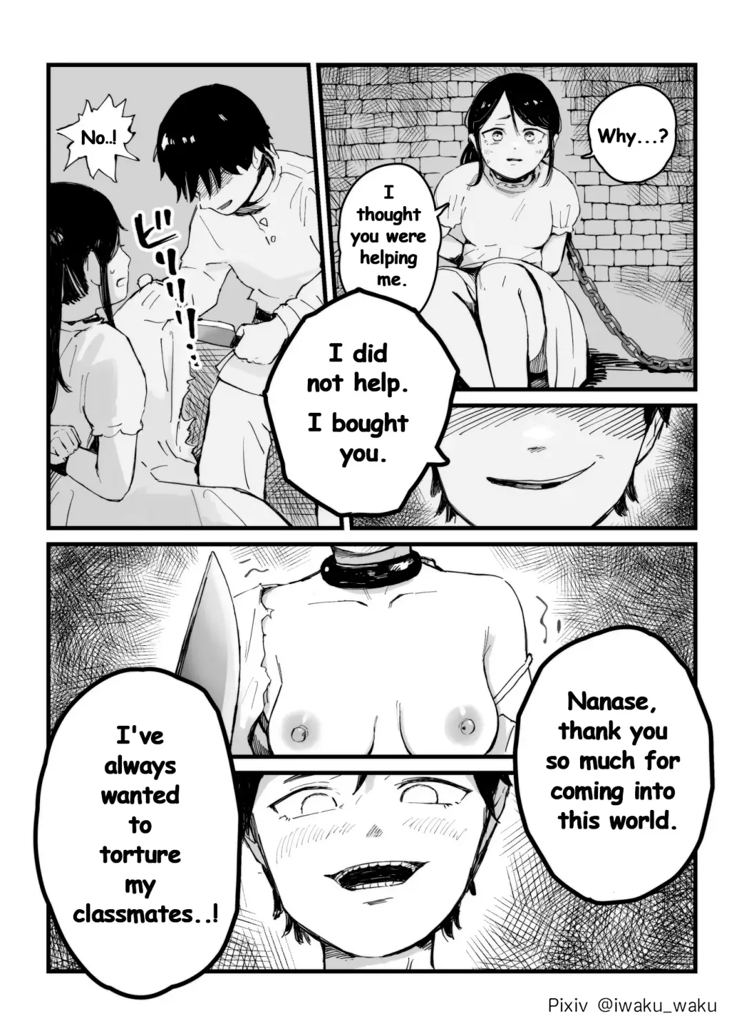 [Iwaku Waku] Isekai JK Sonogo | Isekai JK Afterwards Fhentai - Page 19