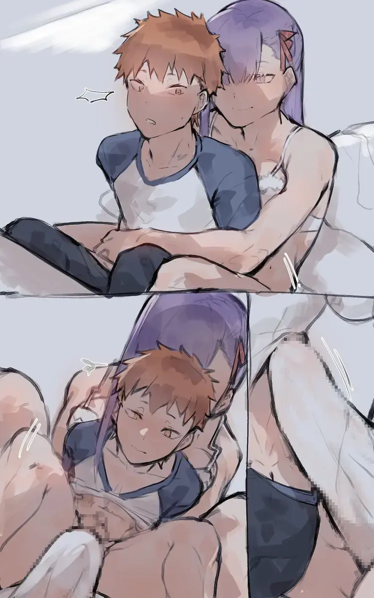 Shirou x Sakura Fate Stay Night Fhentai - Page 1