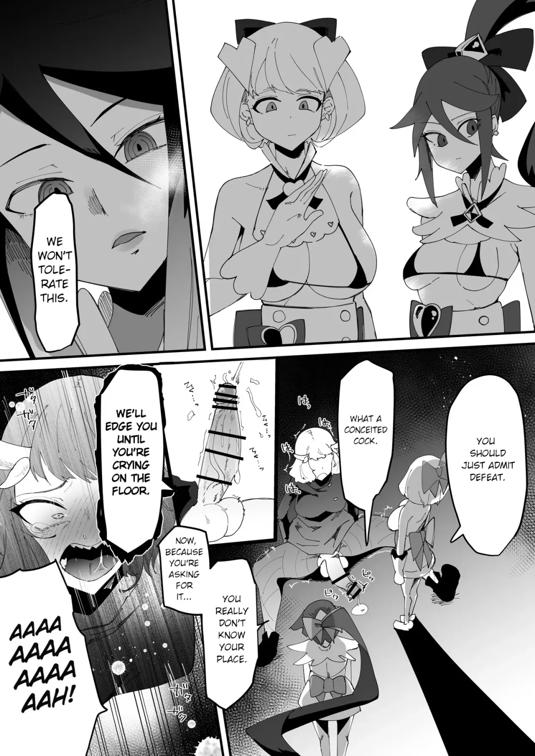 [Tsutsumori] Saikyou Mazoku wa Kuso Zako Dame Maso Chinpo Fhentai - Page 32