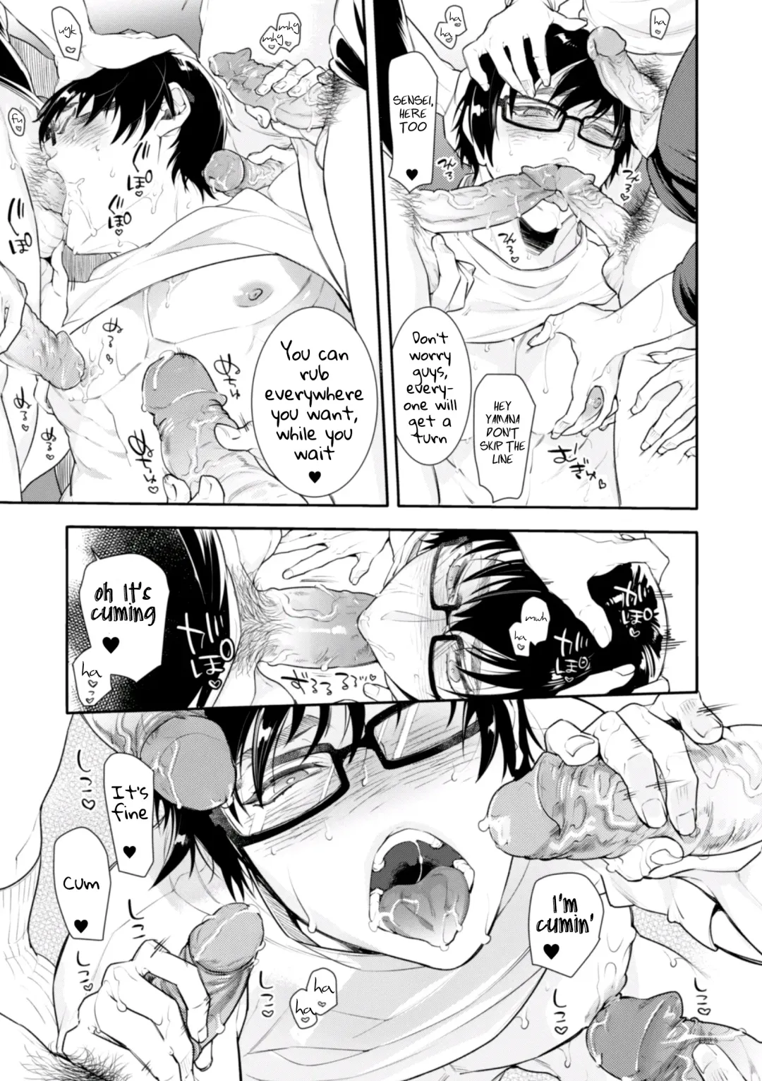 [Ayano Mitsuka - Hattori Mitsuka] Yakyuubu OnaBare Sensei Tsuyudaku Asedaku Netsuretsu Shidou | We found our Baseball Club Teacher Masturbating ♥ Juicy, sweaty and passionate guidance (decensored) Fhentai - Page 13