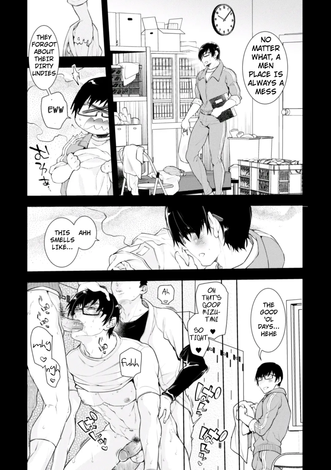 [Ayano Mitsuka - Hattori Mitsuka] Yakyuubu OnaBare Sensei Tsuyudaku Asedaku Netsuretsu Shidou | We found our Baseball Club Teacher Masturbating ♥ Juicy, sweaty and passionate guidance (decensored) Fhentai - Page 5