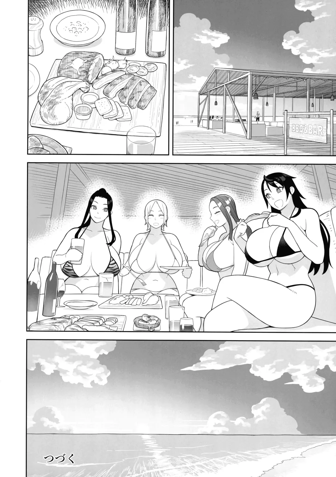 [Hidarikiki] Bakunyuu Vacation Fhentai - Page 34