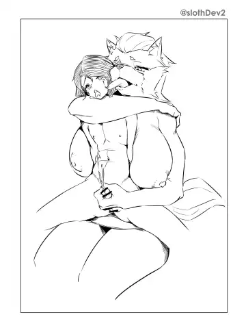 [Iru] A Wolf-Wife Who Wants to Keep a Human Fhentai - Page 13