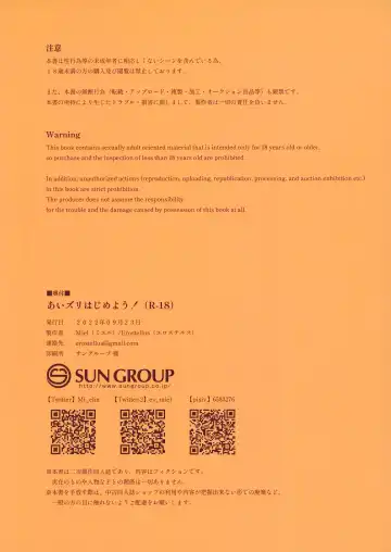 [Miel] Ai Zuri Hajimeyou! - Let's start Aizurix! Fhentai - Page 2