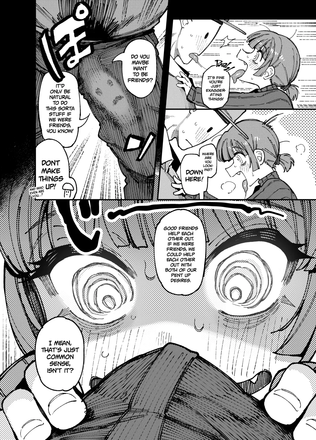 [Karasu Chan] Ie ga Shike Sugite Haete Kita Genkaku Yuuhatsu Suru Kinoko o Goshoku Shite Hatsujou Shita Ato no Are ya Kore Fhentai - Page 14