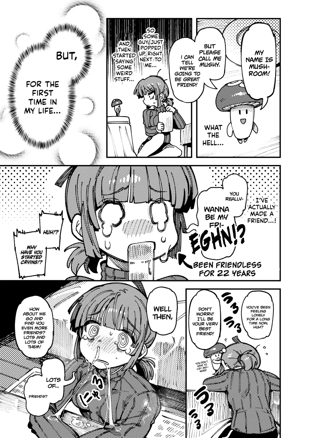 [Karasu Chan] Ie ga Shike Sugite Haete Kita Genkaku Yuuhatsu Suru Kinoko o Goshoku Shite Hatsujou Shita Ato no Are ya Kore Fhentai - Page 7