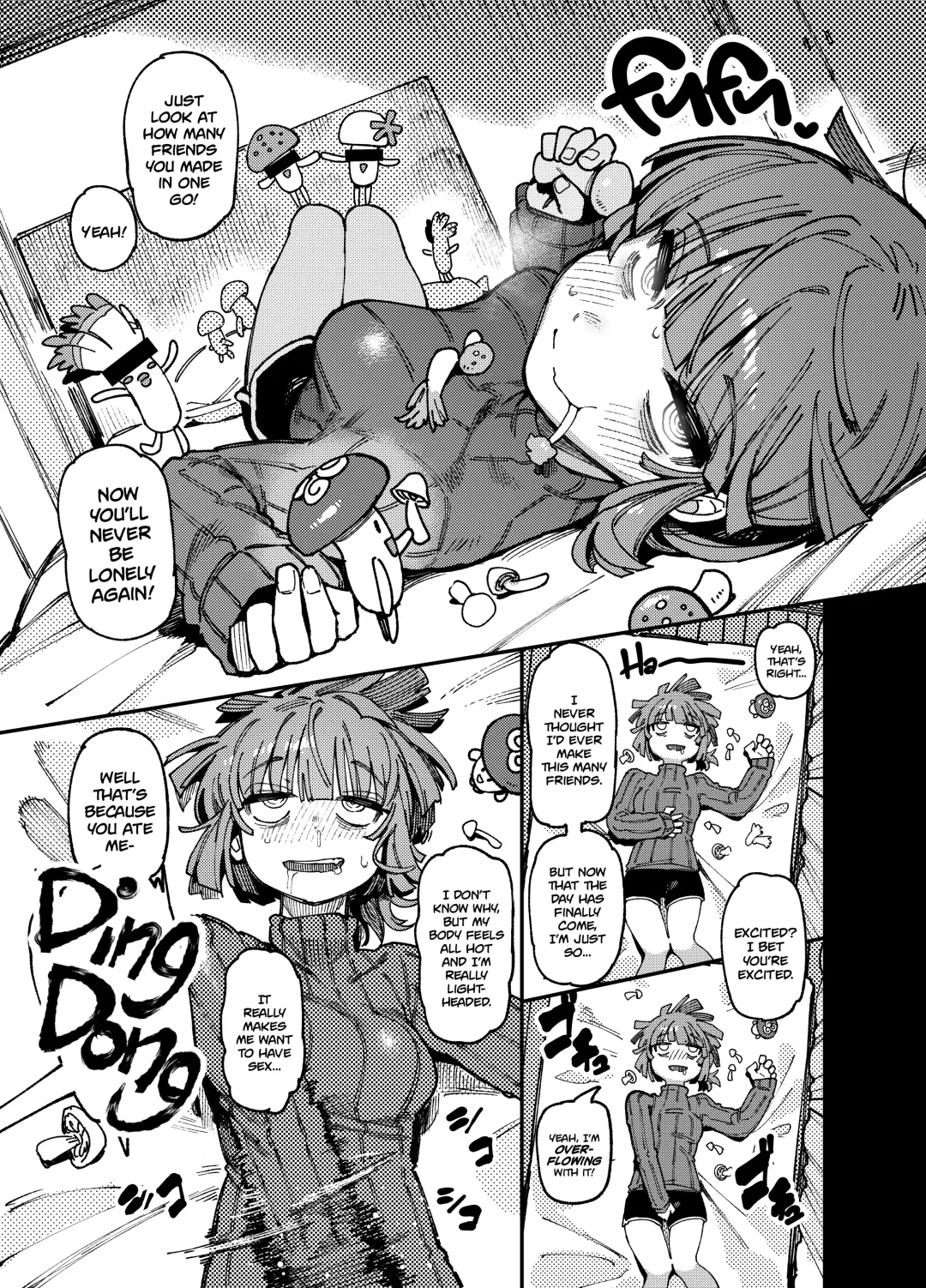 [Karasu Chan] Ie ga Shike Sugite Haete Kita Genkaku Yuuhatsu Suru Kinoko o Goshoku Shite Hatsujou Shita Ato no Are ya Kore Fhentai - Page 9