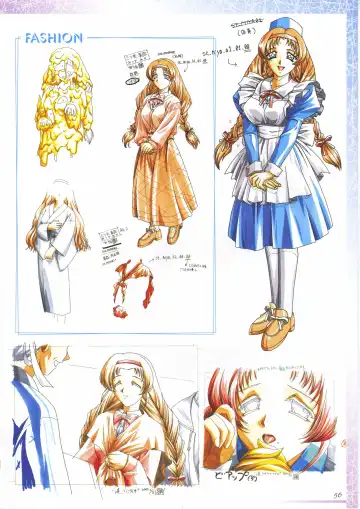 真?瑠璃色の雪～ふりむけば隣に～ 設定原画集 Fhentai - Page 70