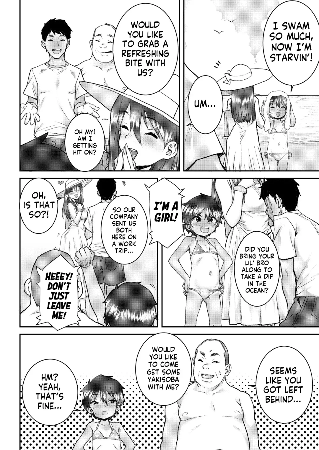 [Ponsuke] Yonyoku tte Kimochi Ii! | Mixed Bathing Feels So Good! Fhentai - Page 2