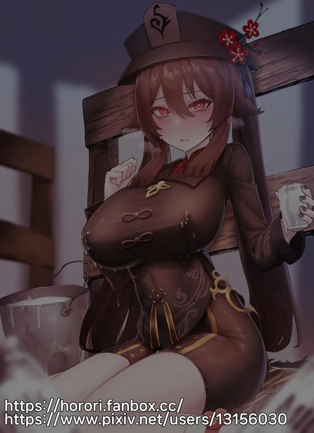 [Horori] Teyvat Gravure #06: Hu Tao Fhentai - Page 12