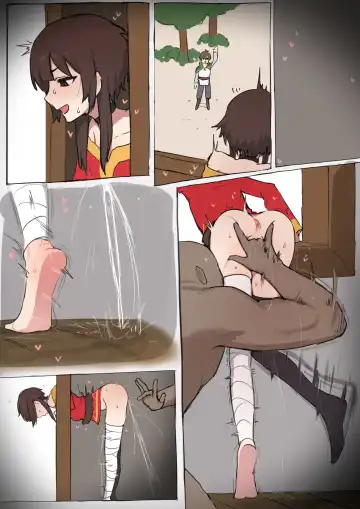 [Giga] Megumin Oji-san to Uwaki Nakadashi Koubi Fhentai - Page 8