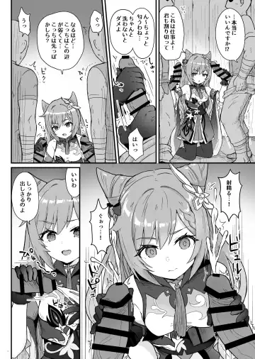 [Momosawa] Keqing-chan ga Buka o Shigoki Makuru Hon Fhentai - Page 5