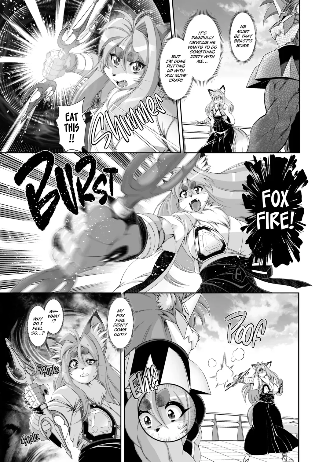 [Amakuchi] Mahou no Juujin Foxy Rena 17 (decensored) Fhentai - Page 8