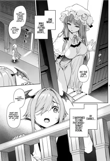 [Michiking] Patchouli-sama to Himitsu no Heya | Patchouli and the Chamber of Secrets Fhentai - Page 4