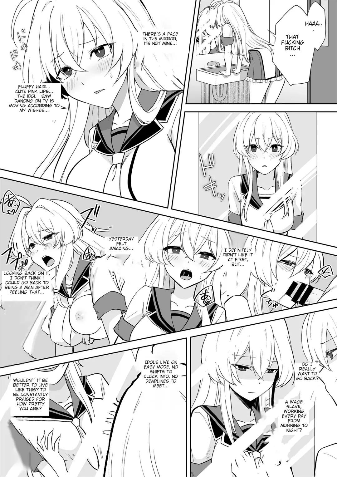 [Touchuu Kasou] Aqua Wing ~Idol to Irekawatta Otoko~ Fhentai - Page 24