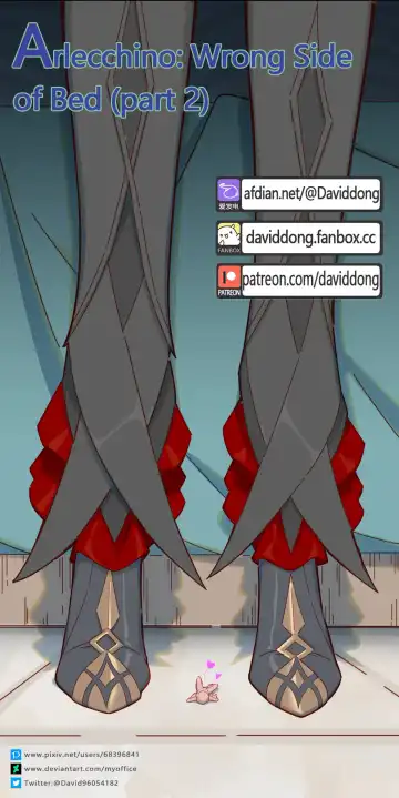 [David Dong] Arlecchino: Wrong Side of Bed Fhentai - Page 2