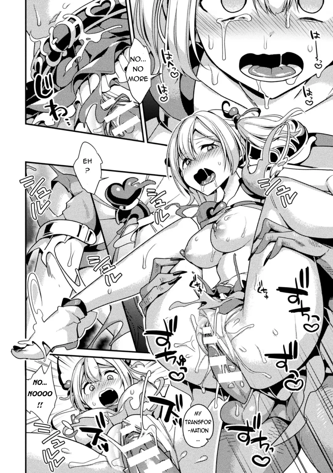 [Yamanashi Yuuya] Seishin Kouki  Double Heart ~Kutsujoku Reipu de Henshin Kaijo~ | Seishin Kirameki Double Heart ~ Detransformation Through Humiliating Rape ~ Fhentai - Page 17