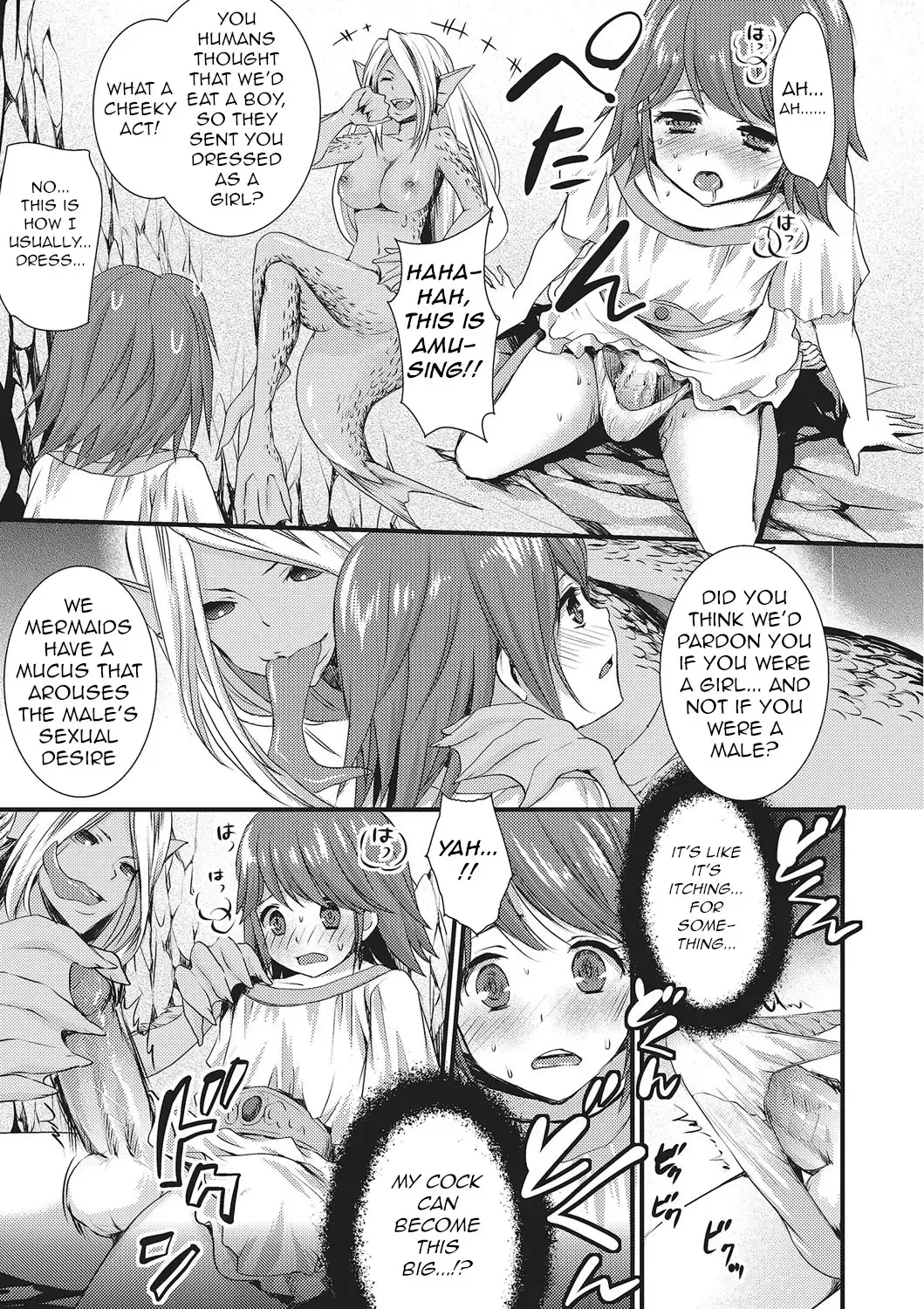 [Shinogiri Zun] Hanryou no Shiro | Mermaid's Castle (decensored) Fhentai - Page 9