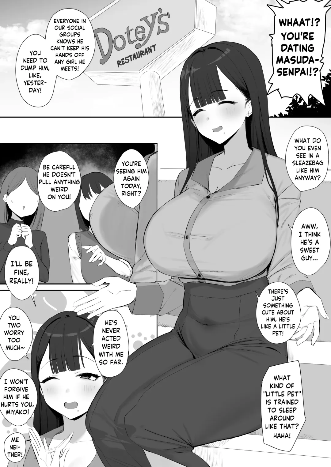 [Hotate-chan] Tachiba Gyakuten | Role Reversal Fhentai - Page 1