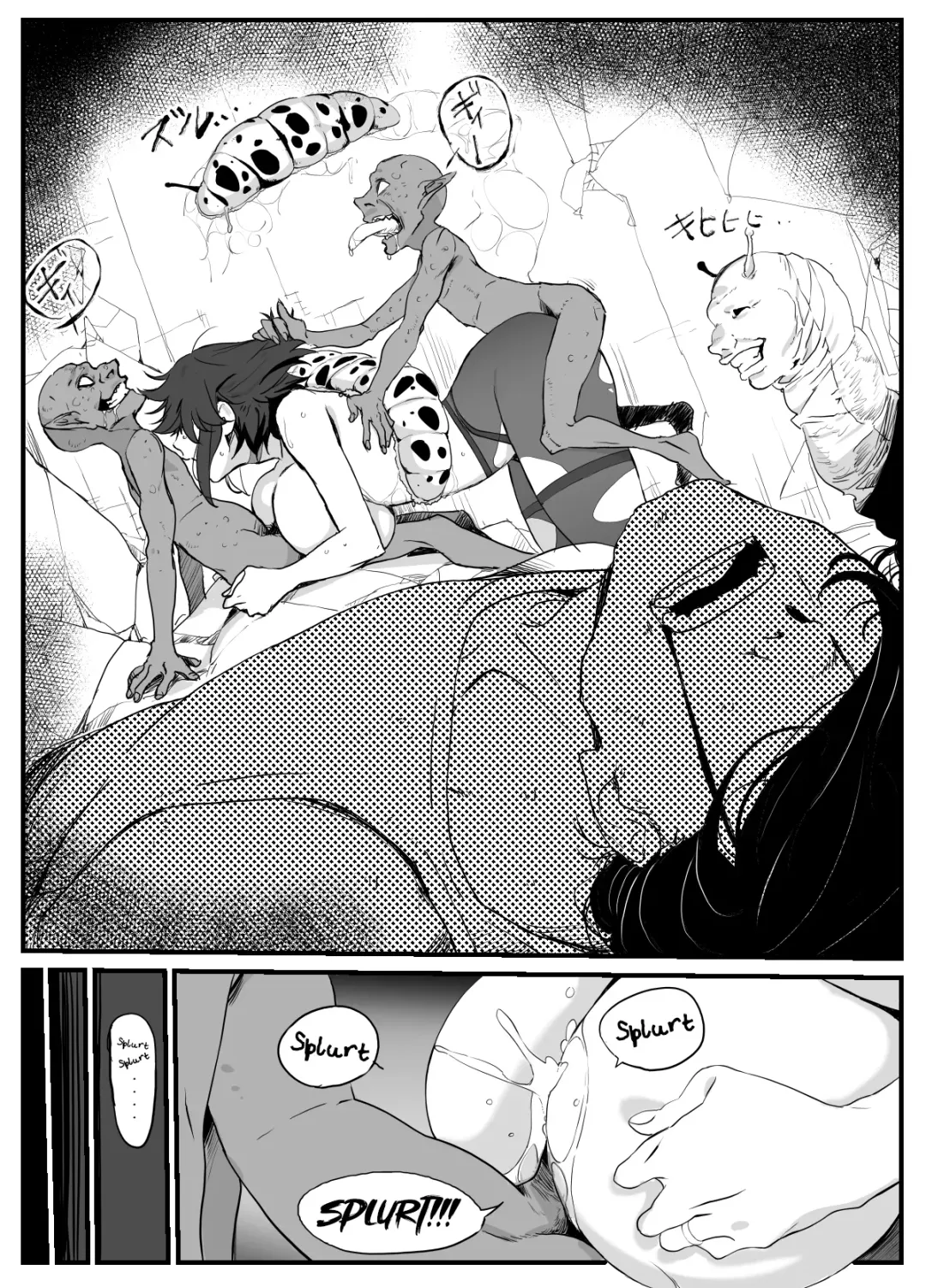 Hitozuma Boukensha Doukutsu ~Teikyuu Monster Oppai Houshi~ | Married Adventurer Cave Adventuring ~Low Rank Monsters Boob Service~ Fhentai - Page 3
