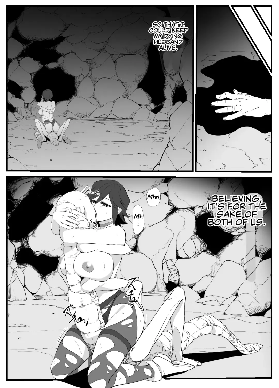 Hitozuma Boukensha Doukutsu ~Teikyuu Monster Oppai Houshi~ | Married Adventurer Cave Adventuring ~Low Rank Monsters Boob Service~ Fhentai - Page 56