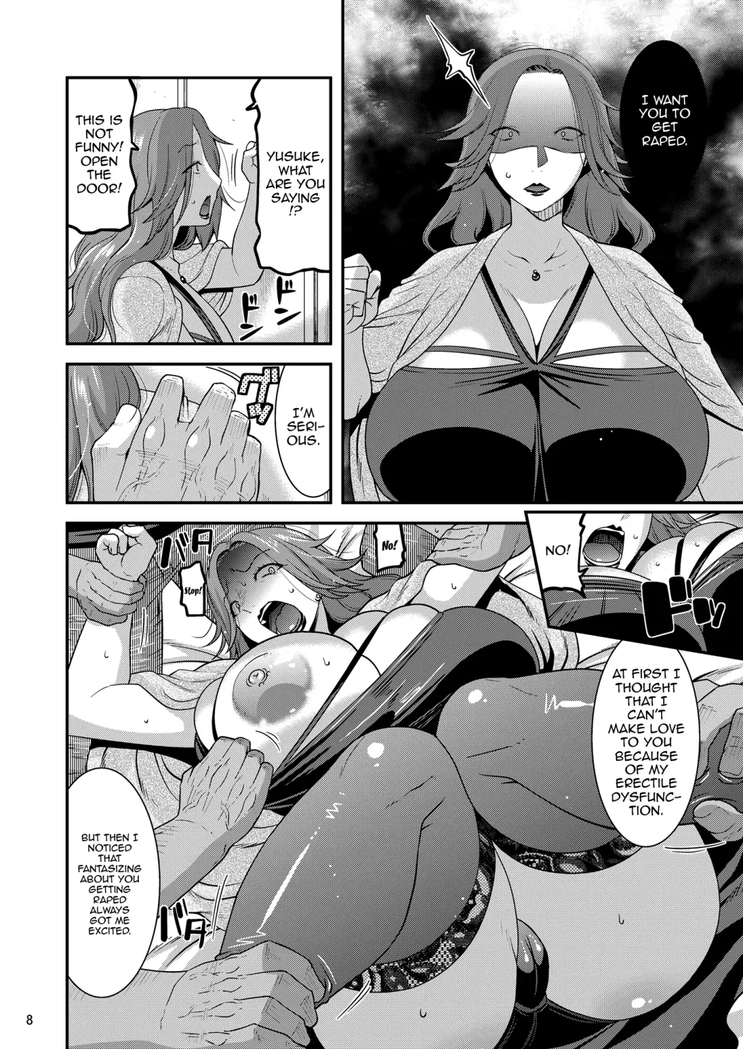 [Utamaro] Chijoku ni Harami Datsu Maso Tsuma | The Masochistic Wife Falls To Sexual Humiliaton and Gets Pregnant Fhentai - Page 7