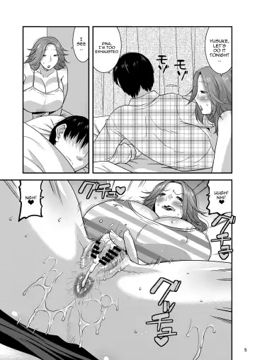 [Utamaro] Chijoku ni Harami Datsu Maso Tsuma | The Masochistic Wife Falls To Sexual Humiliaton and Gets Pregnant Fhentai - Page 4