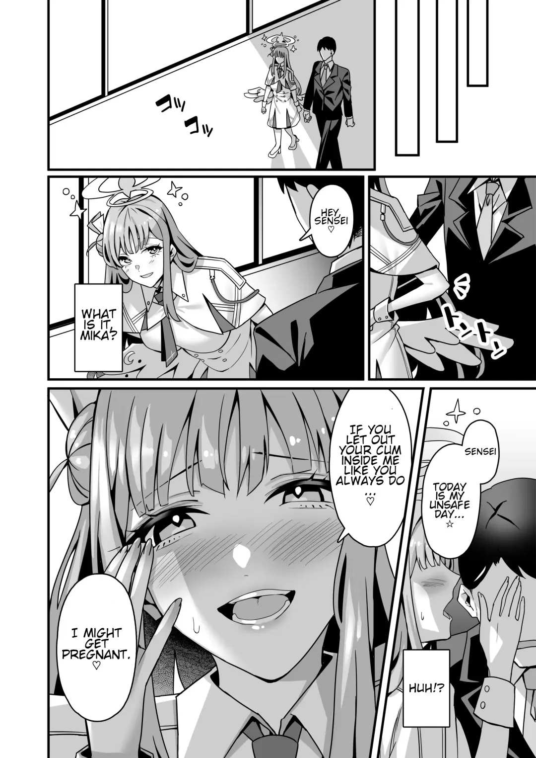 Mika to Happy Love Love Sex Shite Haramaseru Hon - A book about happy loving sex with Mika and impregnation. | Lovey Dovey Impregnation Sex With Mika! Fhentai - Page 15