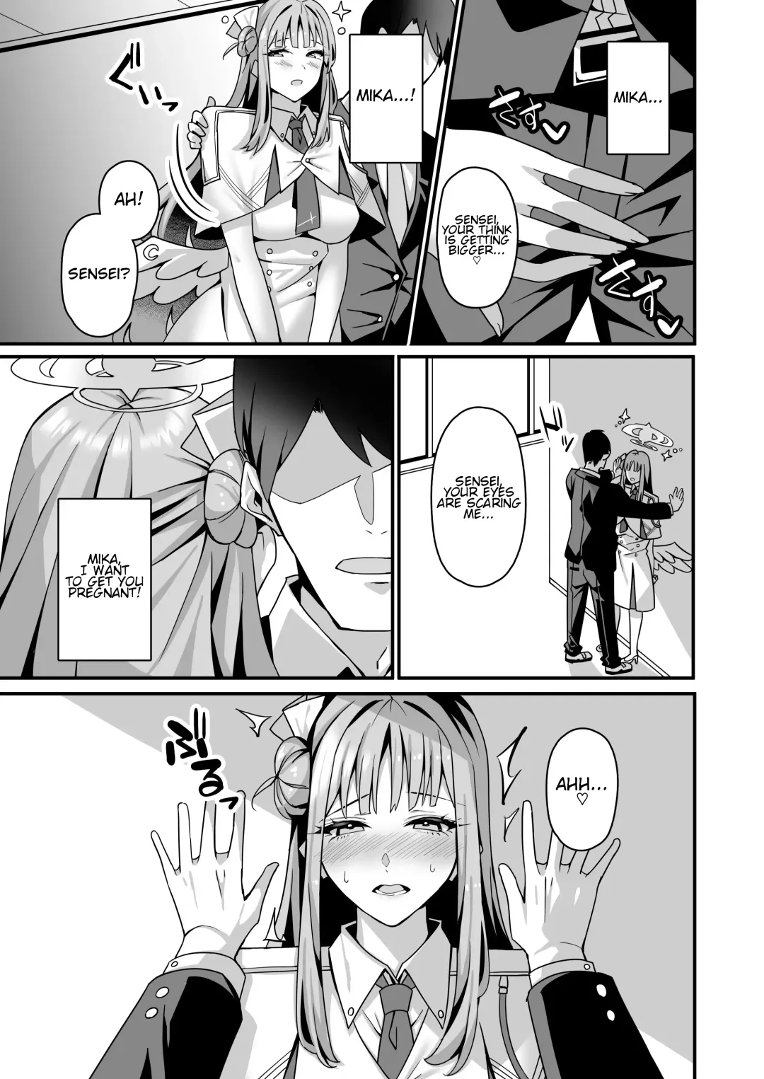 Mika to Happy Love Love Sex Shite Haramaseru Hon - A book about happy loving sex with Mika and impregnation. | Lovey Dovey Impregnation Sex With Mika! Fhentai - Page 16