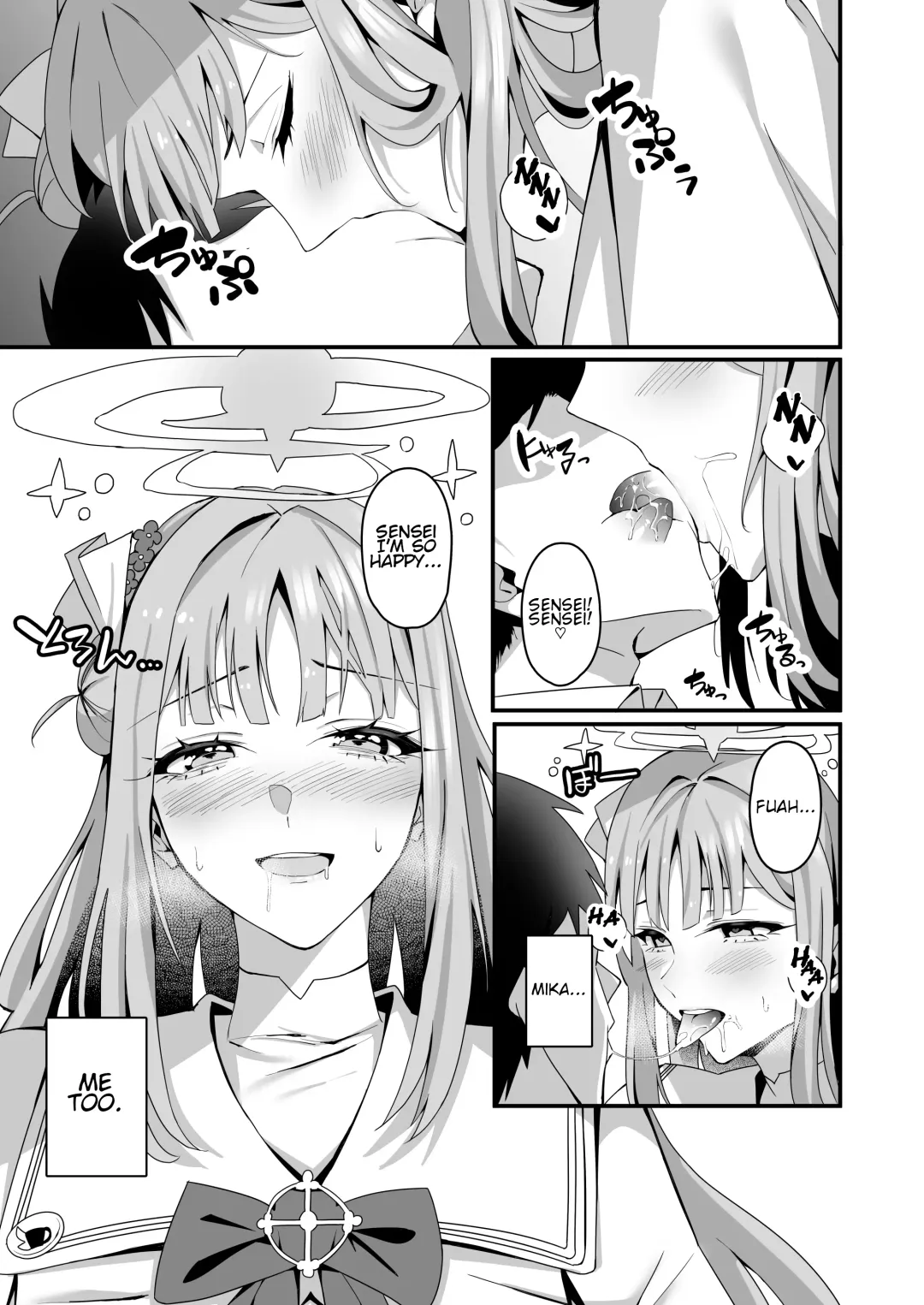Mika to Happy Love Love Sex Shite Haramaseru Hon - A book about happy loving sex with Mika and impregnation. | Lovey Dovey Impregnation Sex With Mika! Fhentai - Page 6