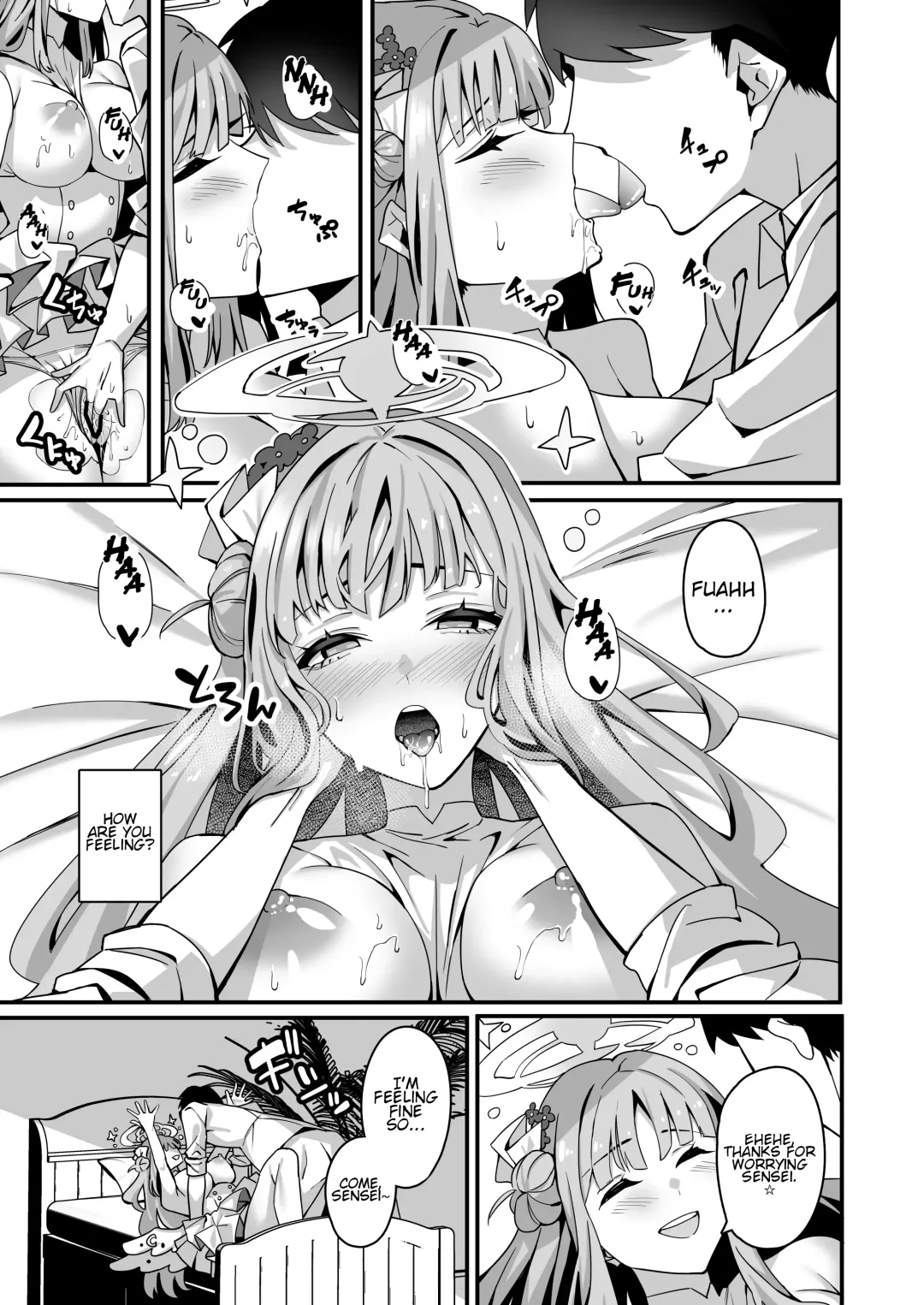 Mika to Happy Love Love Sex Shite Haramaseru Hon - A book about happy loving sex with Mika and impregnation. | Lovey Dovey Impregnation Sex With Mika! Fhentai - Page 8