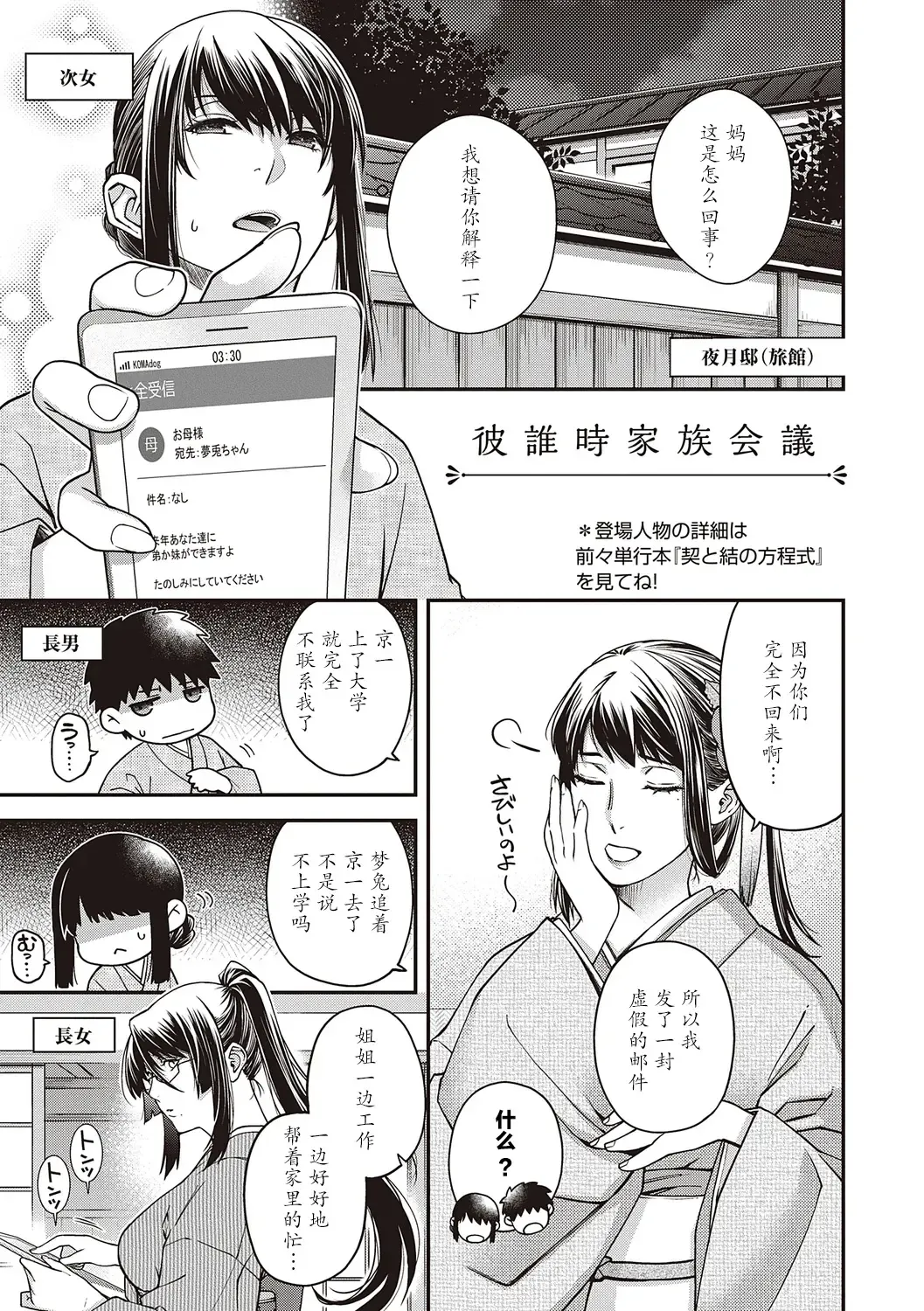 [Hiyoshi Hana] 彼誰時家族会議  演目『廻夜のケモノ』 Fhentai - Page 1