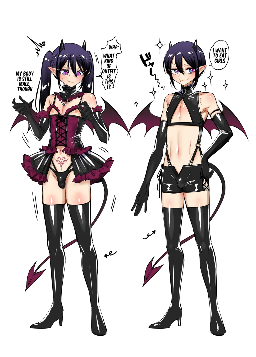 [Morino Bambi] Incubus-kun♂ Succubus Ochi♀!? Fhentai - Page 50