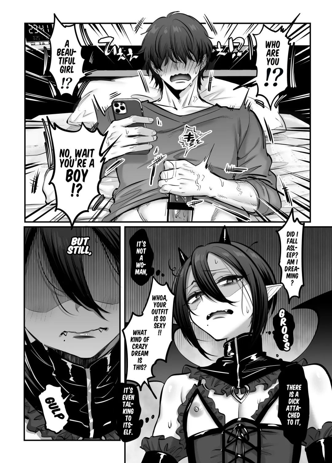 [Morino Bambi] Incubus-kun♂ Succubus Ochi♀!? Fhentai - Page 8