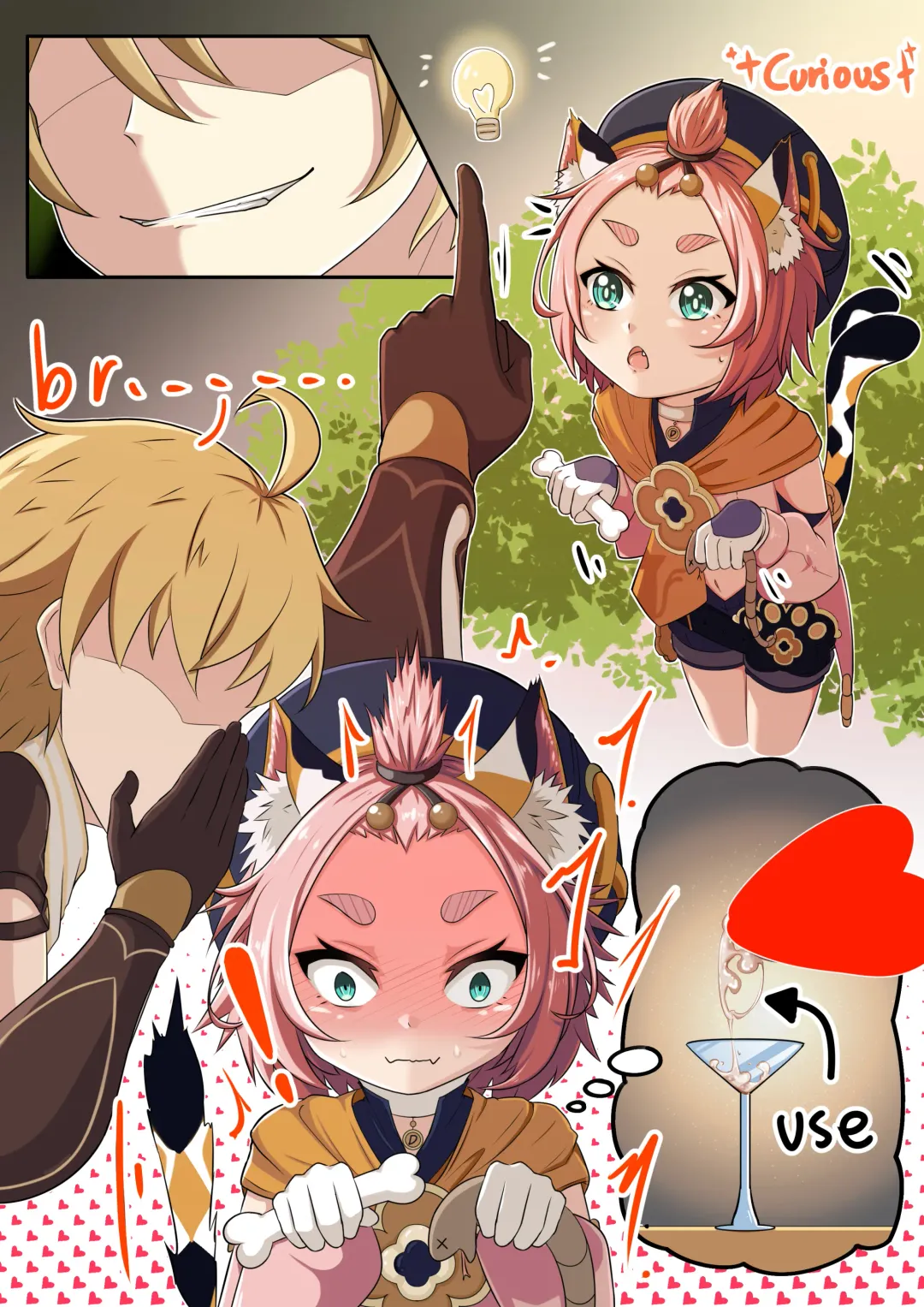 [Yamazaki Ginryu] Diona to no Nichijou -Mondai Hen + Kaiketsu Hen- | Daily Life with Diona -Question Chapter + Solve Chapter- Fhentai - Page 4