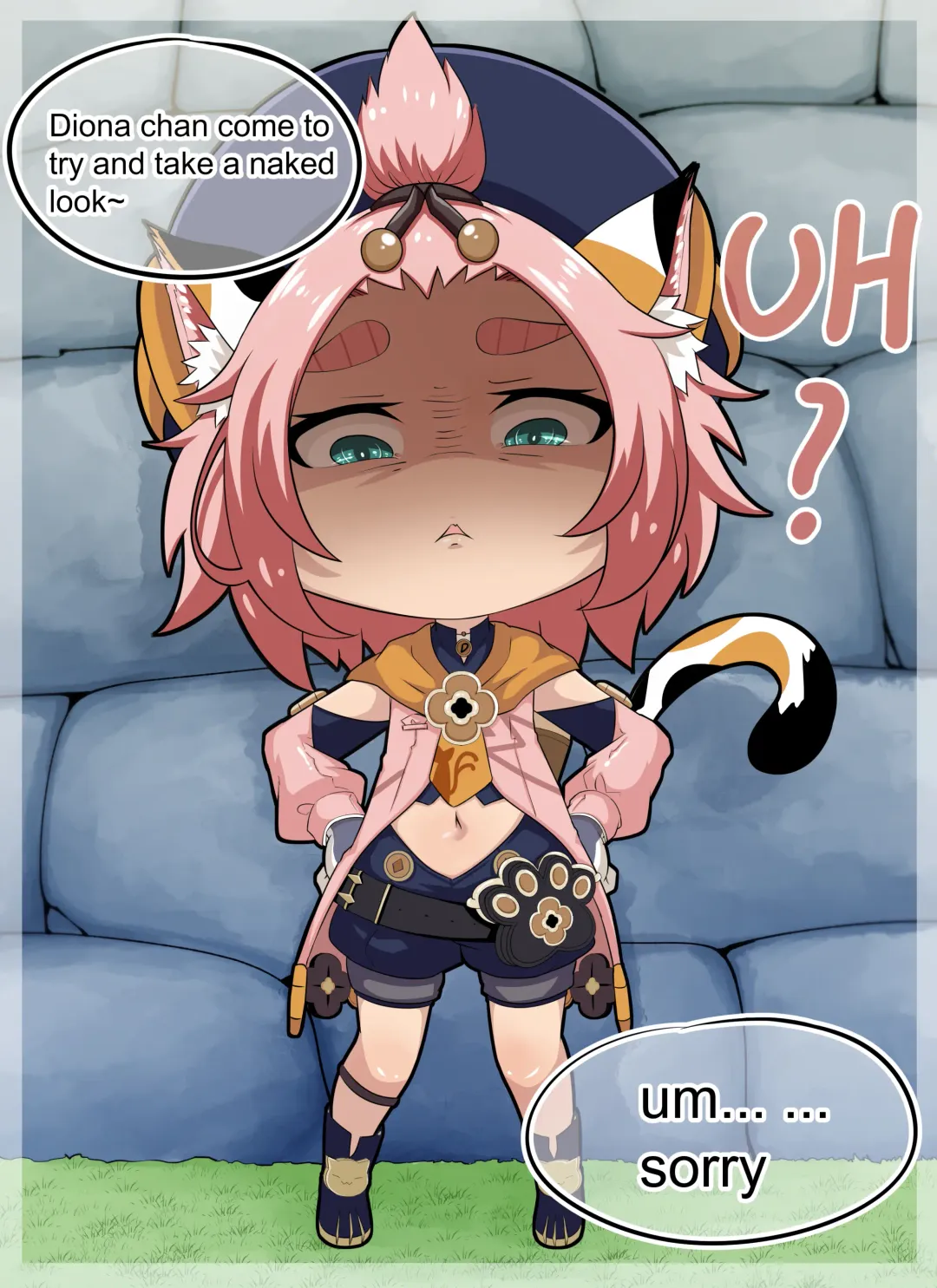 [Yamazaki Ginryu] Diona to no Nichijou -Mondai Hen + Kaiketsu Hen- | Daily Life with Diona -Question Chapter + Solve Chapter- Fhentai - Page 41