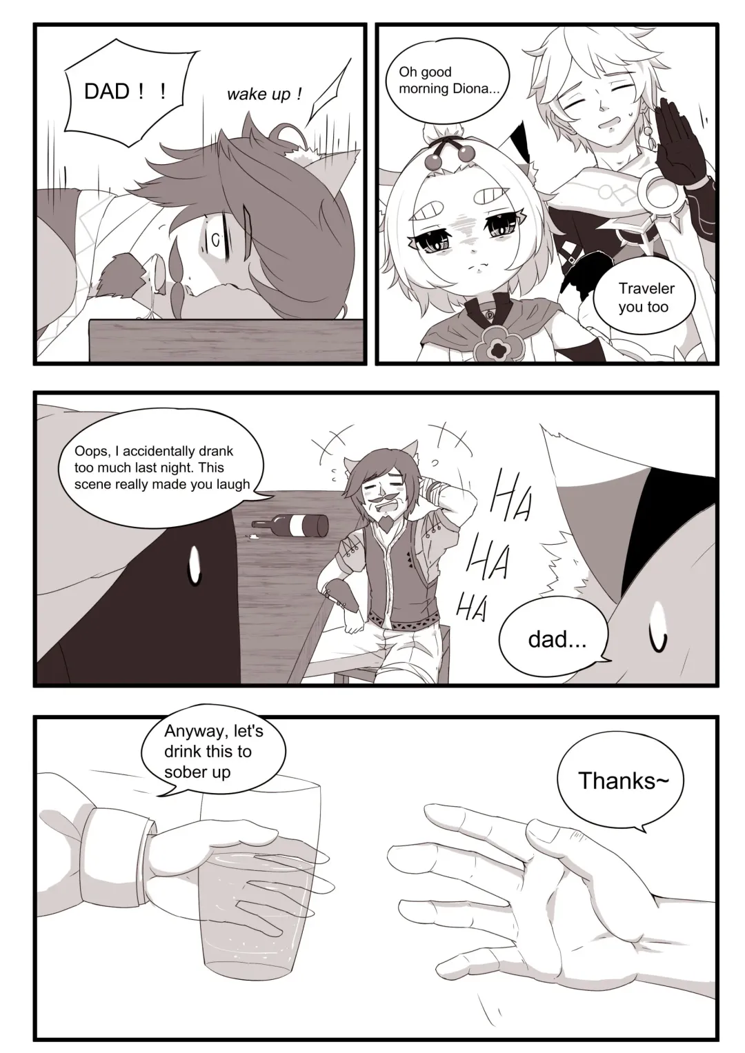 [Yamazaki Ginryu] Diona to no Nichijou -Mondai Hen + Kaiketsu Hen- | Daily Life with Diona -Question Chapter + Solve Chapter- Fhentai - Page 64