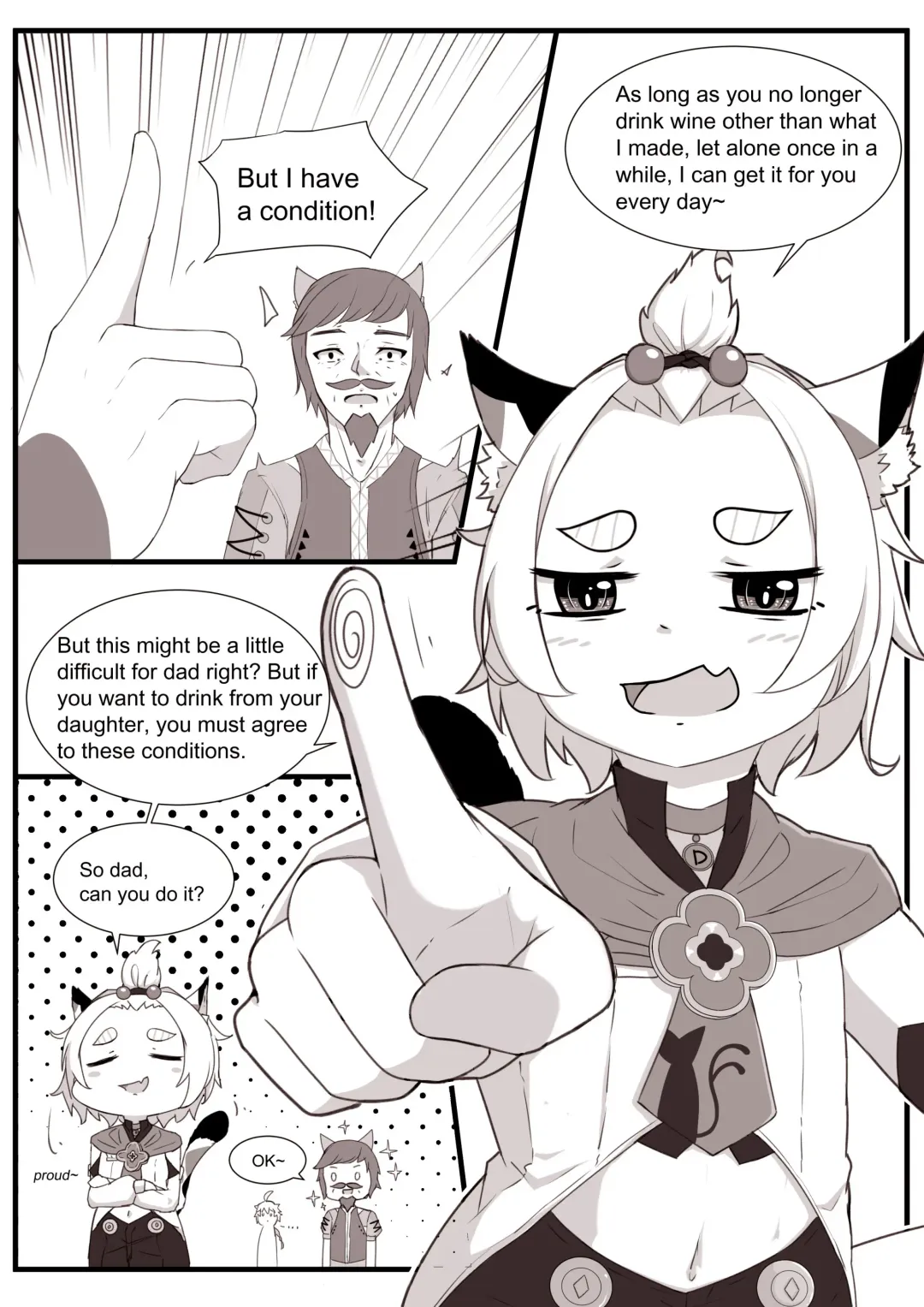 [Yamazaki Ginryu] Diona to no Nichijou -Mondai Hen + Kaiketsu Hen- | Daily Life with Diona -Question Chapter + Solve Chapter- Fhentai - Page 69