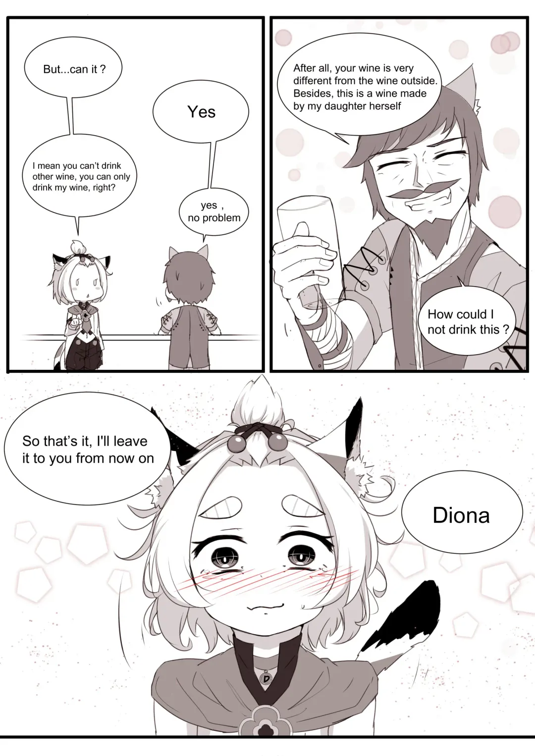[Yamazaki Ginryu] Diona to no Nichijou -Mondai Hen + Kaiketsu Hen- | Daily Life with Diona -Question Chapter + Solve Chapter- Fhentai - Page 70