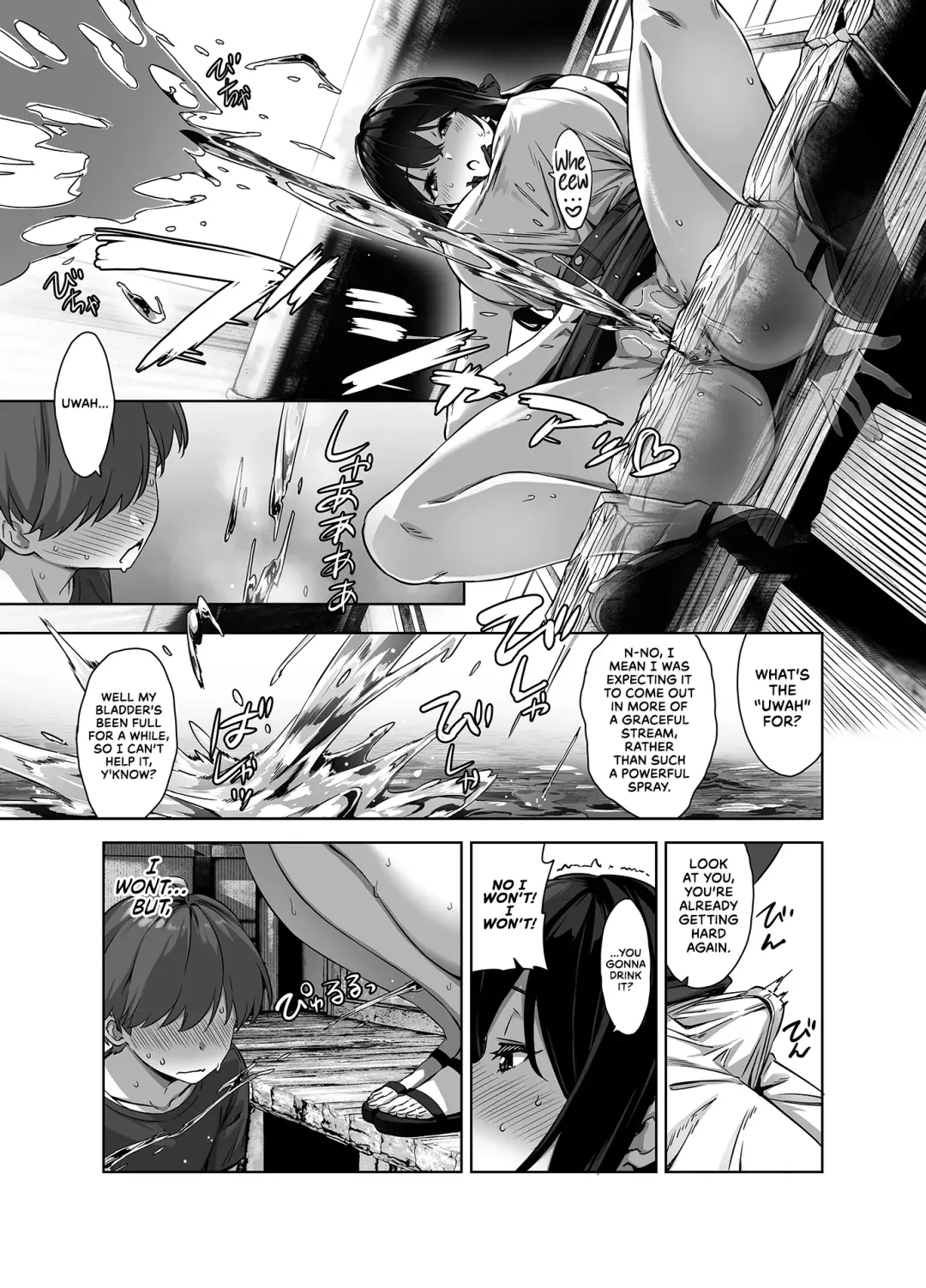 [Mikemono Yuu] Natsu to Inaka to Yuuwaku shite kuru Dekkai Oshiego | Summertime in the Countryside With The Huge Student Seducing Me (decensored) Fhentai - Page 36