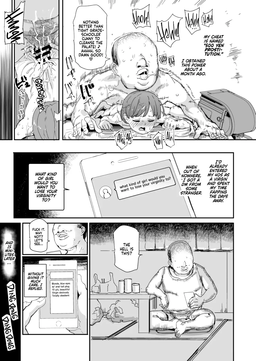 [Campbell Gichou - Nyuu] 500-en de Baishun Kakutei Cheat | 500 Yen Prostitution Cheat Fhentai - Page 13